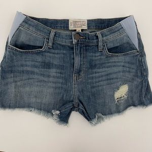 HATCH / Current Elliott Maternity Cut Off Shorts